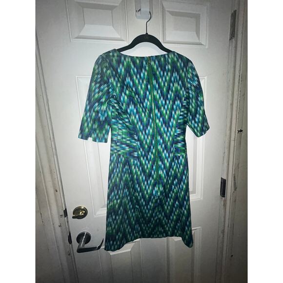 Milly - Carina Three Quarter Sleeve Dress -Size 2. MSRP $375 - Picture 6 of 7